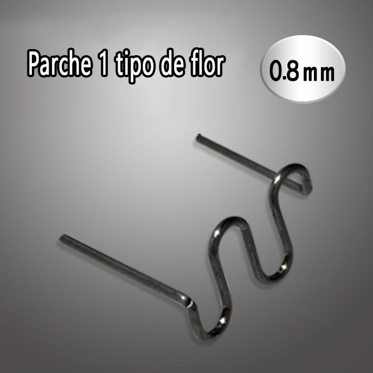 GENERAL - 10 pcs Bumper Automotive Wire Weld Nails Repin Gris