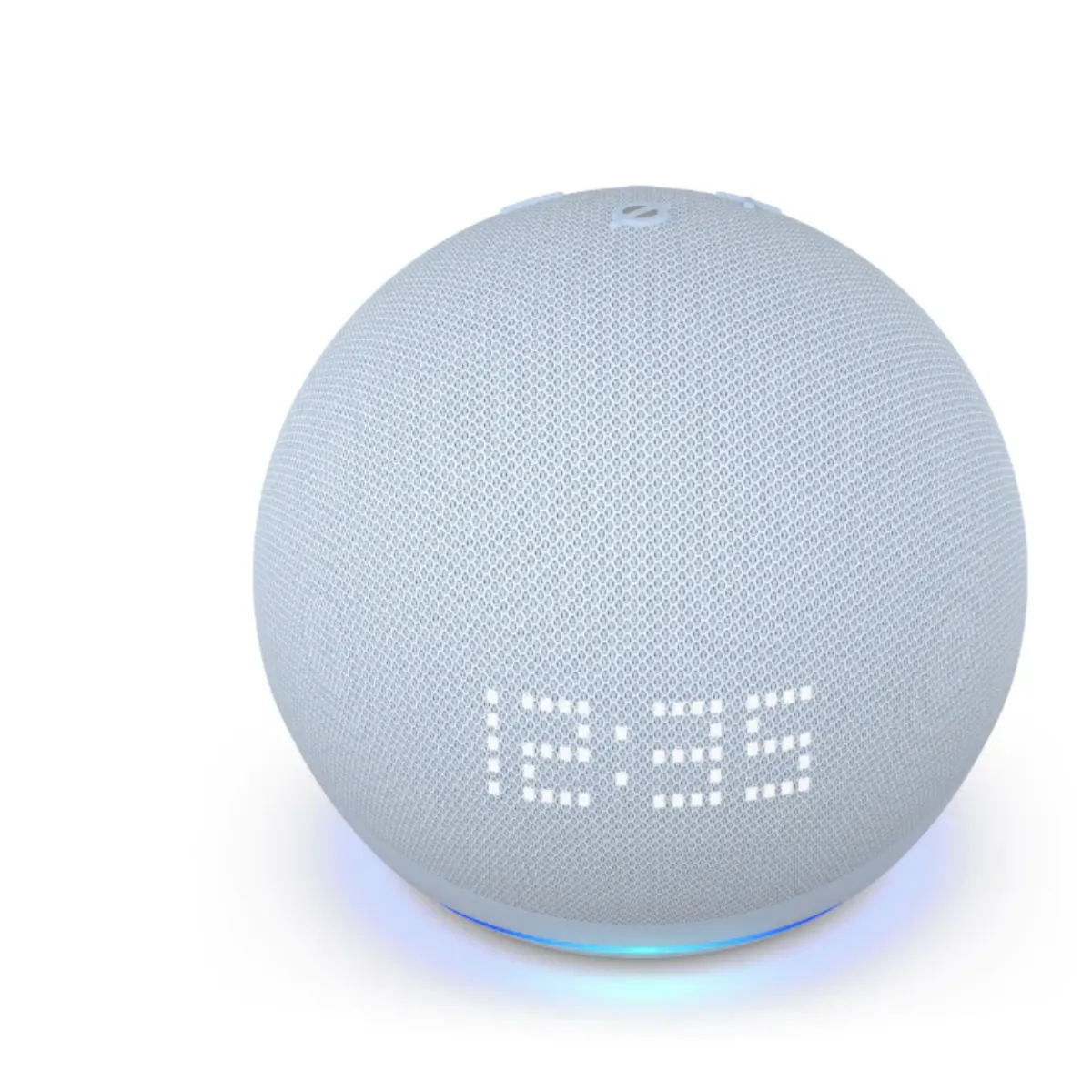 AMAZON - Amazon Echo Dot 5 Parlante Inteligente Con Reloj Alexa Azul