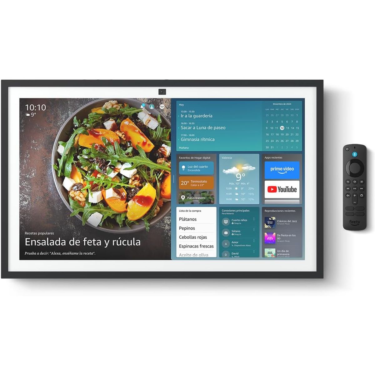 AMAZON - Amazon Echo Show 21 Gran Pantalla Inteligente Con Alexa Ultima Generación