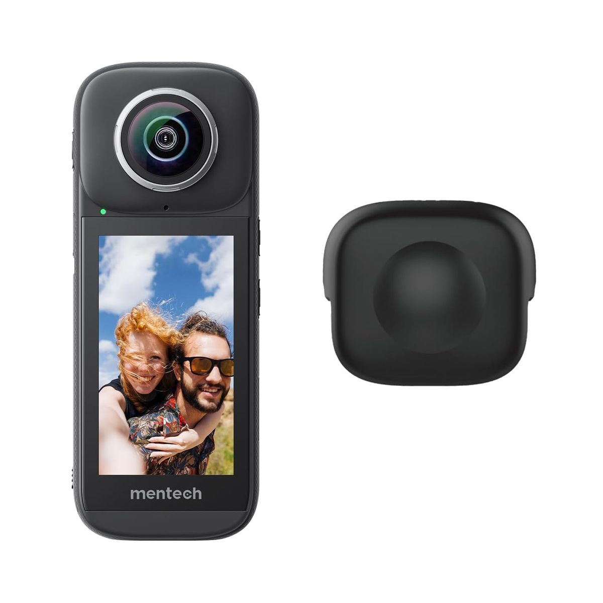 MENTECH - Cámara deportivas Mentech PanoX V3, 8K 360, foto de 12K 360