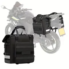 U BUY - Bolsa Lateral Para Motocicleta De Liberación Rápida De 20l