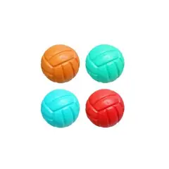 GENERICO - Juguete para mascotas pelota de voleibol con sonido 6cm Color Naranja
