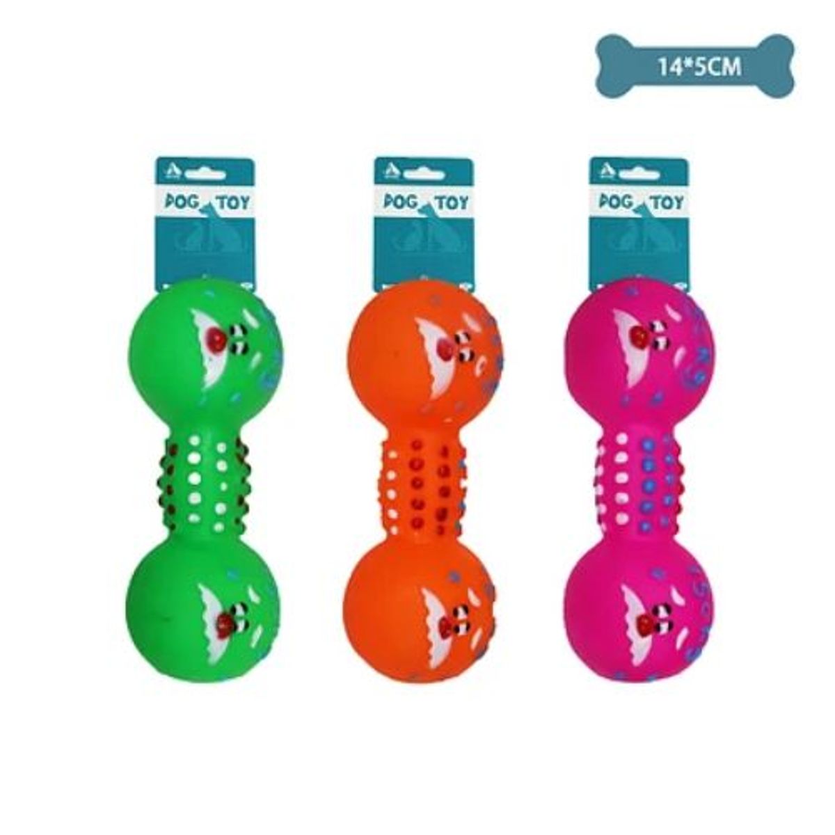 GENERICO - Mancuerna para mascotas color Fucsia 145cm 50g