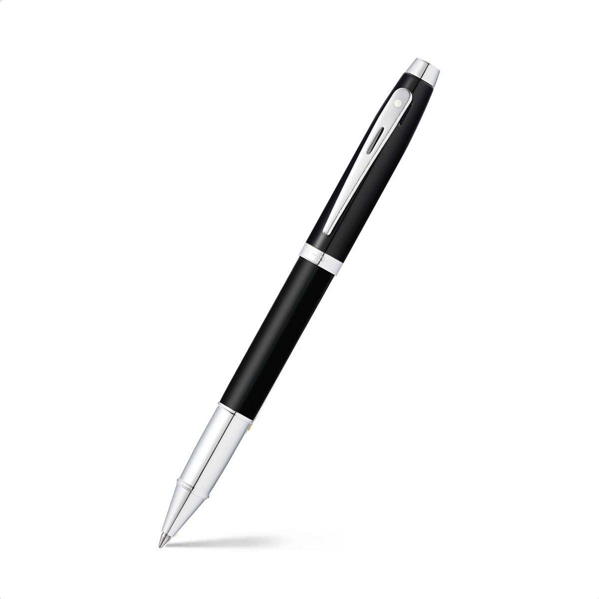 SHEAFFER - Roller Sheaffer Serie 100 Punta M Tinta Negra Negro/Plateado