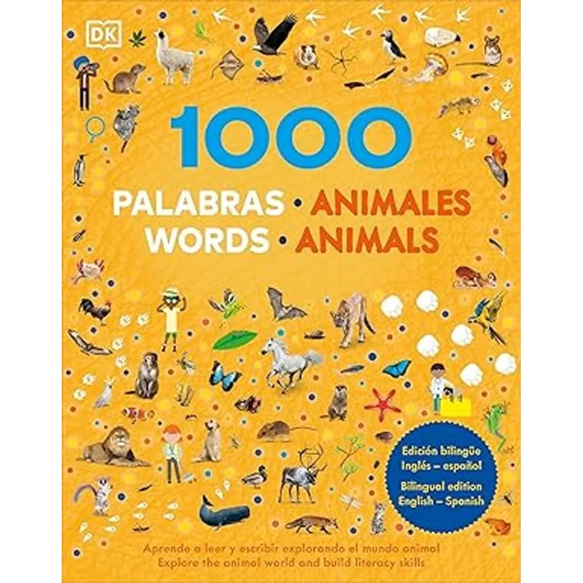 ANTARTICA LIBROS - 1000 Palabras Animales 1000 Words Animals