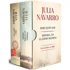 ANTARTICA LIBROS - Estuche Julia Navarro Dime Quien Soy Dispara Yo Ya Estoy Muerto