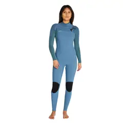 O'NEILL - TRAJE DE SURF WMNS HYPERFREAK CIERRE FRONTAL FULL 4/3+MM - 5349/DBE AZUL CLARO
