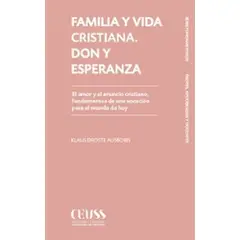 ANTARTICA LIBROS - Familia Y Vida Cristiana Don Y Esperanza