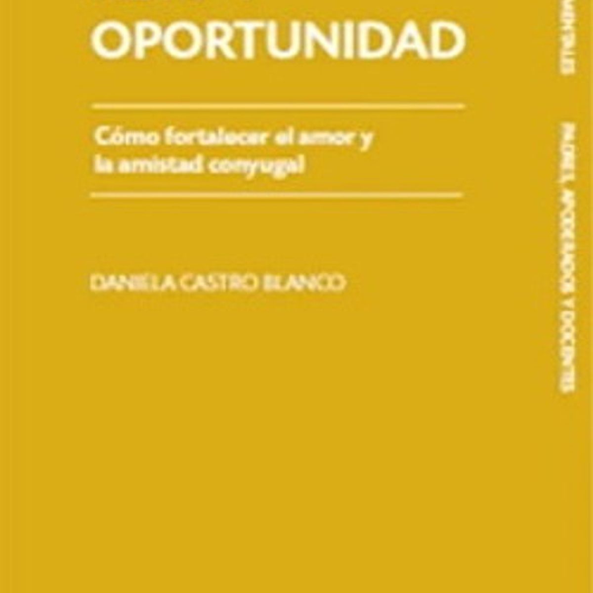 ANTARTICA LIBROS - Matrimonio Reto Y Opotunidad
