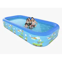 OKAY - Piscina Inflable Family Pool Niños Rectangular 1,80 Metros