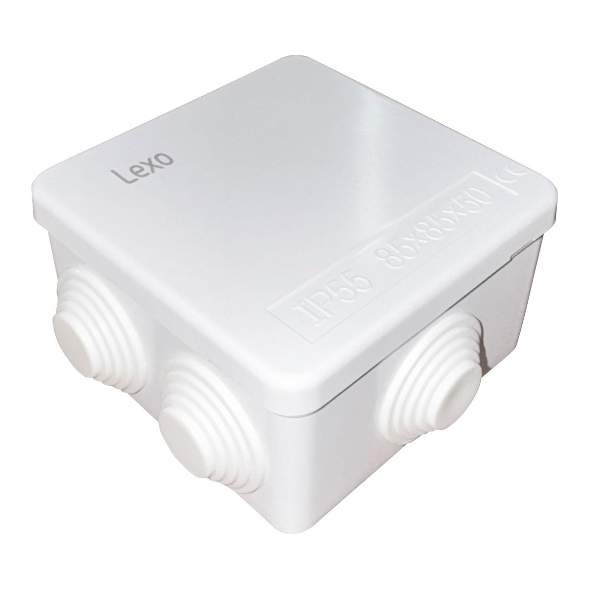 LEXO - pack 10 Caja Estanca Eléctrica Conos 85x85x50 Certificada