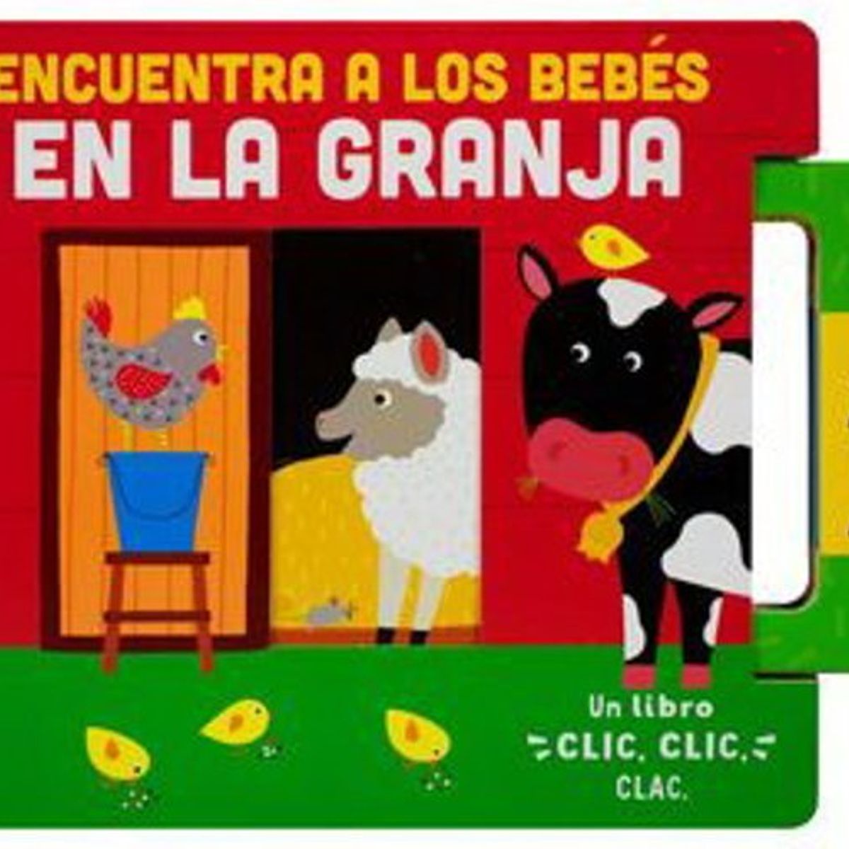 ANTARTICA LIBROS - Encuentra A Los Bebes En La Granja Libro Con Asa