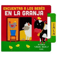 ANTARTICA LIBROS - Encuentra A Los Bebes En La Granja Libro Con Asa