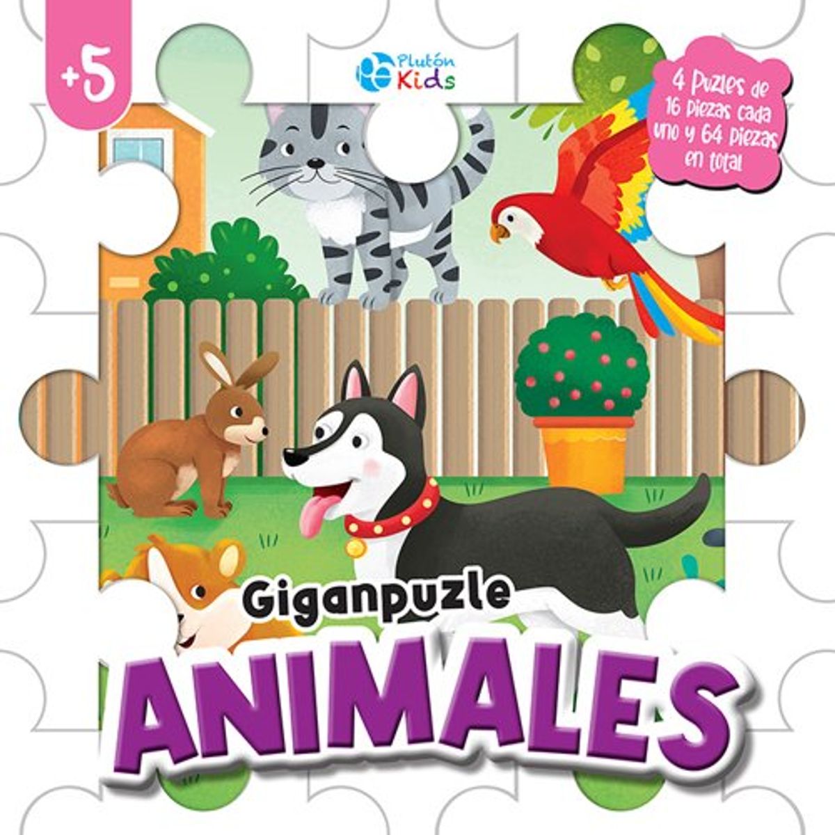 ANTARTICA LIBROS - Animales Giganpuzle