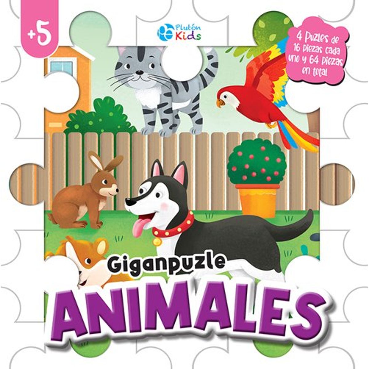 ANTARTICA LIBROS - Animales Giganpuzle