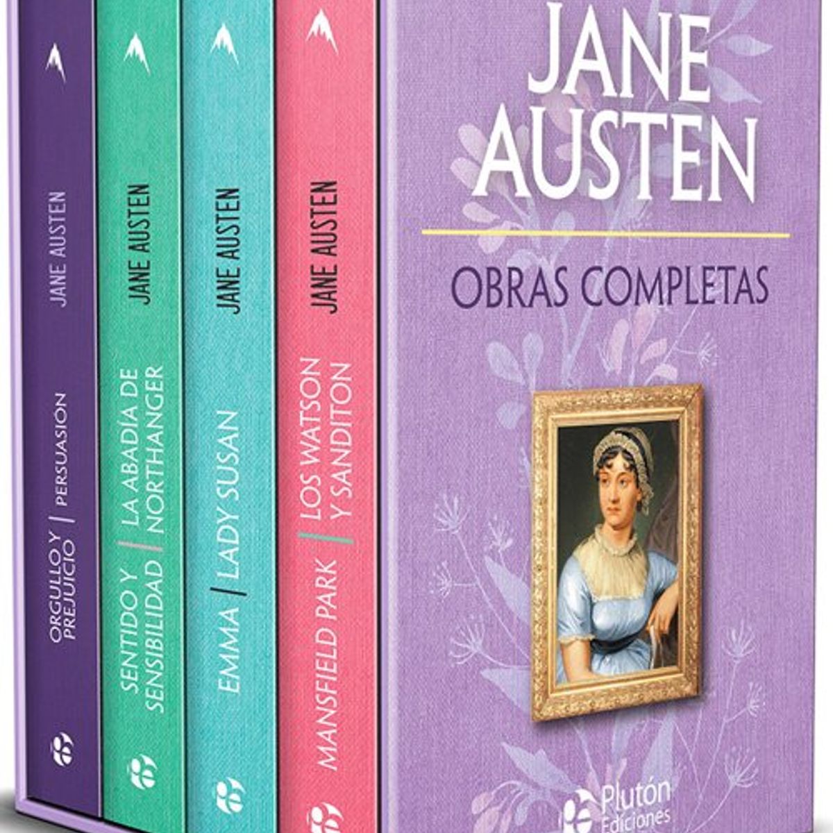 ANTARTICA LIBROS - Pack Jane Austen Obras Completas 4 Tomos