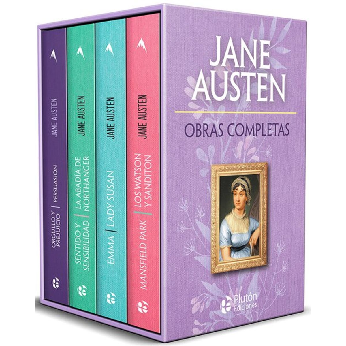 ANTARTICA LIBROS - Pack Jane Austen Obras Completas 4 Tomos