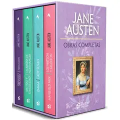 ANTARTICA LIBROS - Pack Jane Austen Obras Completas 4 Tomos