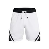 Short Basketball Hombre Curry mesh short 4 Blanco
