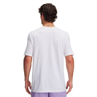 Imagen 2 del producto Polera Manga Corta Basketball Hombre Curry playable 1 Blanco