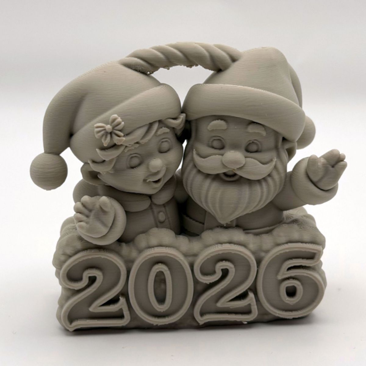 GENERICO - Adorno para el Árbol de Navidad - Santa Claus 2026