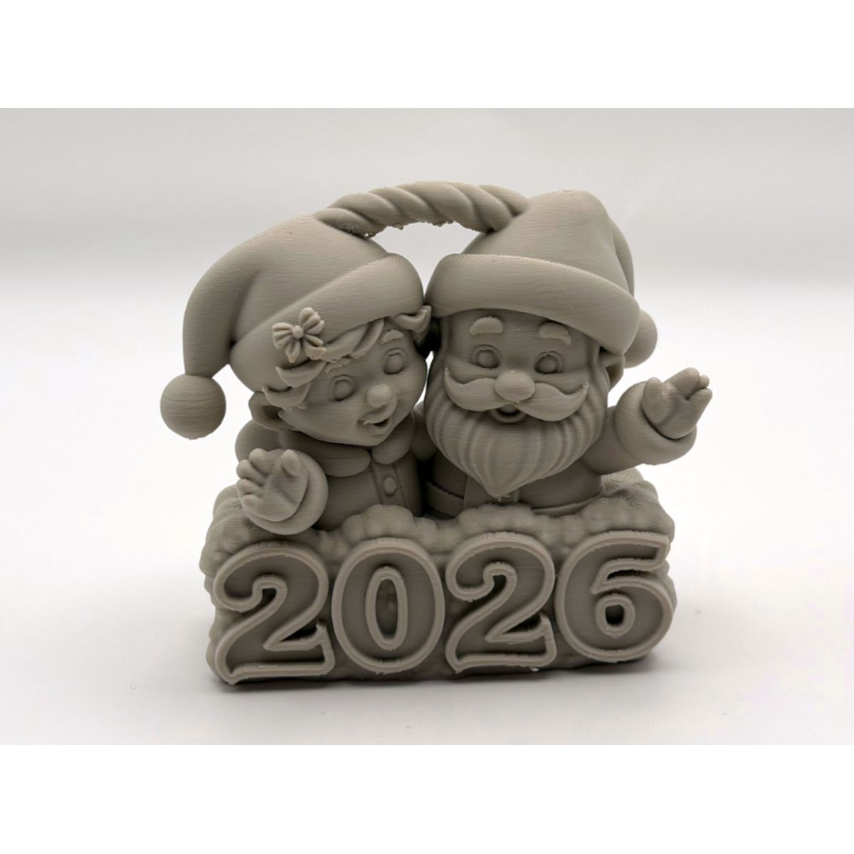 GENERICO - Adorno para el Árbol de Navidad - Santa Claus 2026