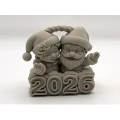 GENERICO - Adorno para el Árbol de Navidad - Santa Claus 2026