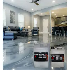 GENERICO - Resina Epóxica Fenólica Para Piso Cristal 8kg 3 : 1 Interior