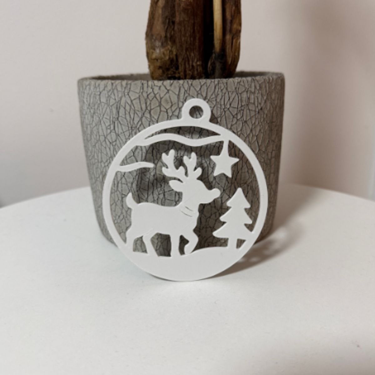 GENERICO - Adorno de Reno para el Árbol de Navidad