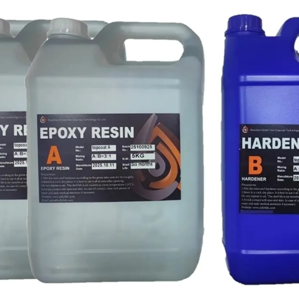 GENERICO - Resina Epóxica Fenólica Para Piso Cristal 20kg  3 : 1 Interior