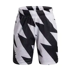 UNDER ARMOUR - Short Basketball para Niño Curry Splash Blanco
