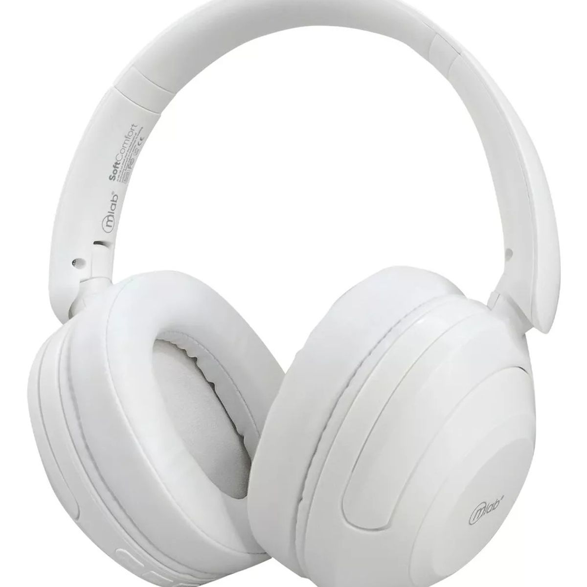 MLAB - Mlab Audífono Bluetooth Tipo C Soft Comfort Blanco