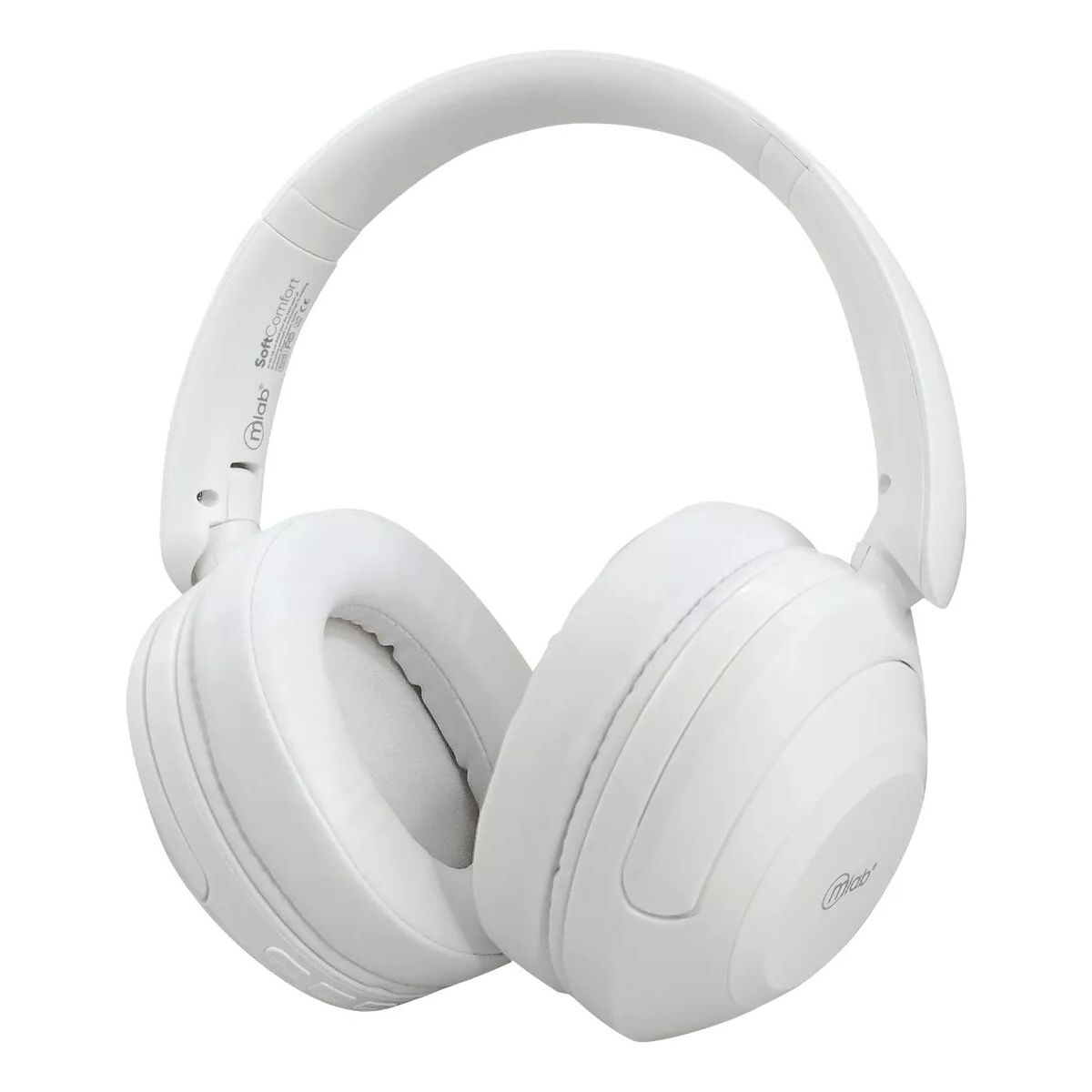 MLAB - Mlab Audífono Bluetooth Tipo C Soft Comfort Blanco