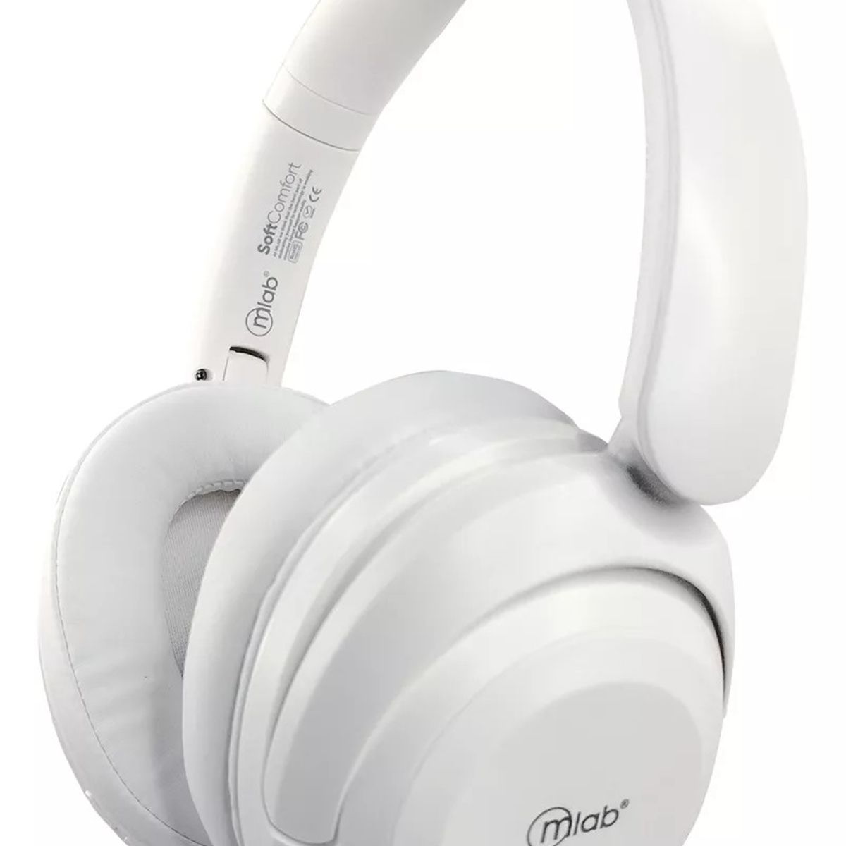 MLAB - Mlab Audífono Bluetooth Tipo C Soft Comfort Blanco