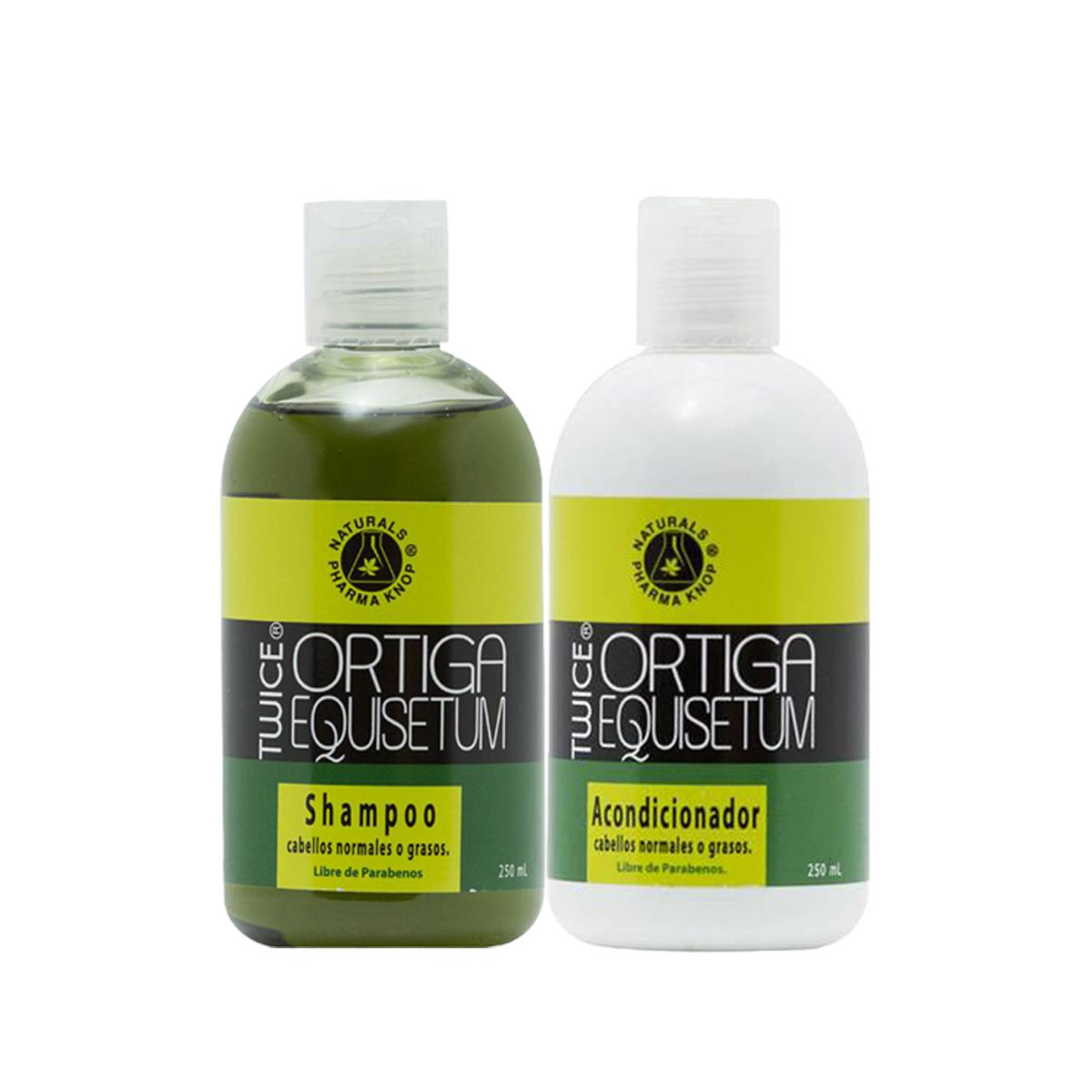 KNOP - Pack Twice® Shampoo Ortiga 250 mL + Acond 250 mL + Cosm