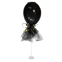 GENERICO - PORTAGLOBO TELA+GLOBO N12 NEGRO X1 UNI