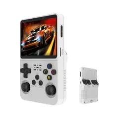 GENERICO - Consola De Videojuego Portátil R36s Revive Los Clásicos Color Blanco