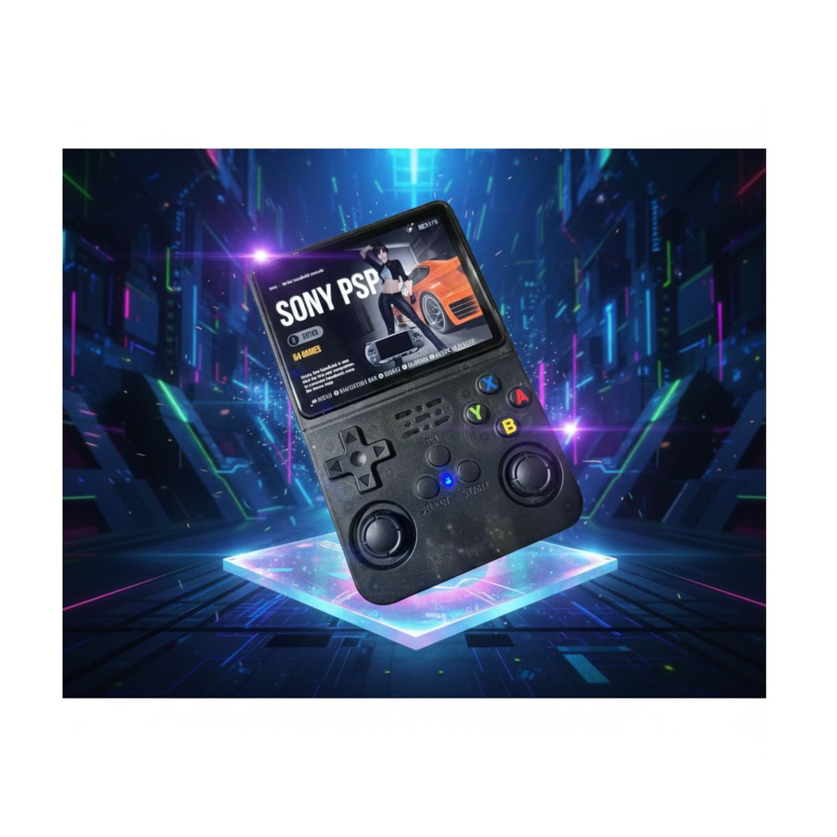 GENERICO - Consola De Videojuego Portátil R36s Revive Los Clásicos Color Negro