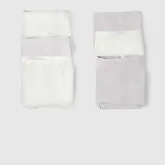 COLLOKY - Pack x6 calzon cintura elasticada niña blanco 2/3A a +12A