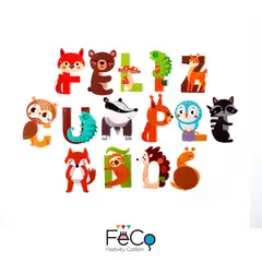 GENERICO - GUIRNALDA FC ANIMALES 4M X1 UNI