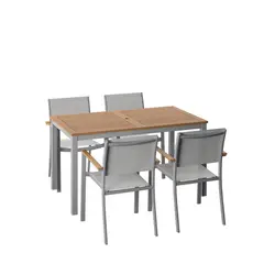 MIDTOWN - Juego de Terraza Comedor Lynx 140x80cm