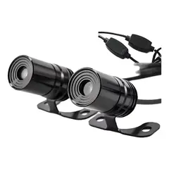 GENERICO - Par Proyeccion Led Motos Alas Camino Motocicleta - Blanco