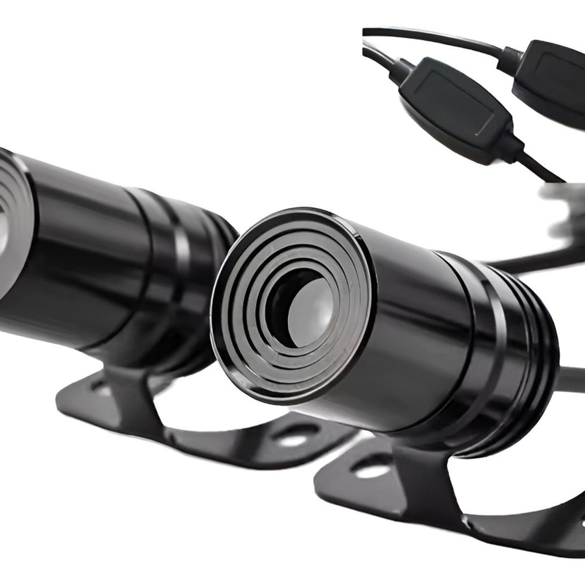 GENERICO - Par Proyeccion Led Motos Alas Camino Motocicleta - Azul