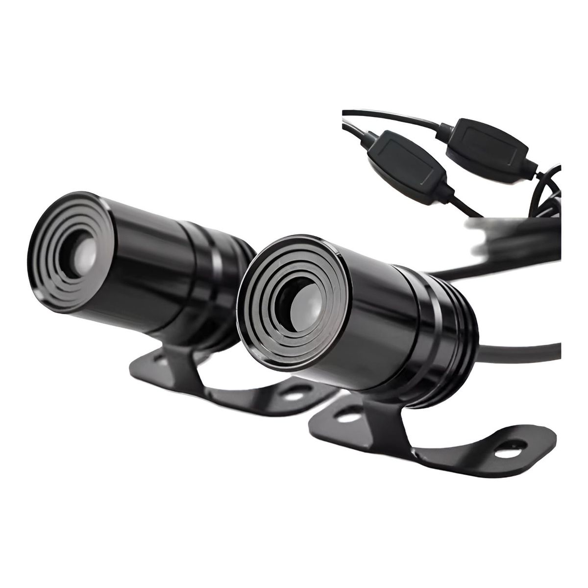 GENERICO - Par Proyeccion Led Motos Alas Camino Motocicleta - Azul