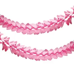 GENERICO - GUIRNALDA FLOR ROSADO 2MT X1 UNI