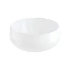 MODERN SPACE - Lavamanos 32x32 Cm Sobreponer Loza Redondo Blanco