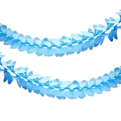 GENERICO - GUIRNALDA FLOR CELESTE 2MT X1 UNI