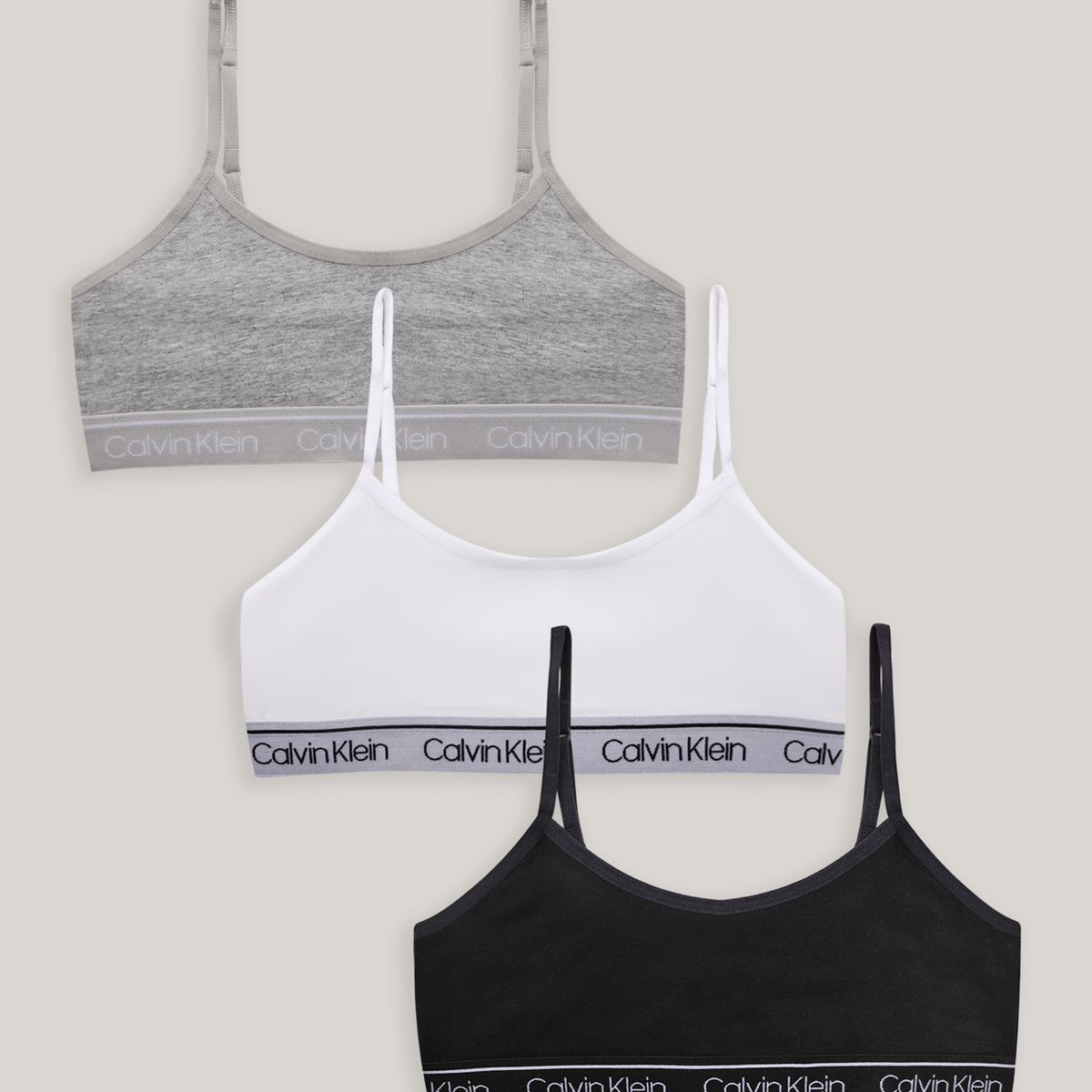 CALVIN KLEIN - Pack Bralettes Niña Pullover Multicolor Calvin Klein