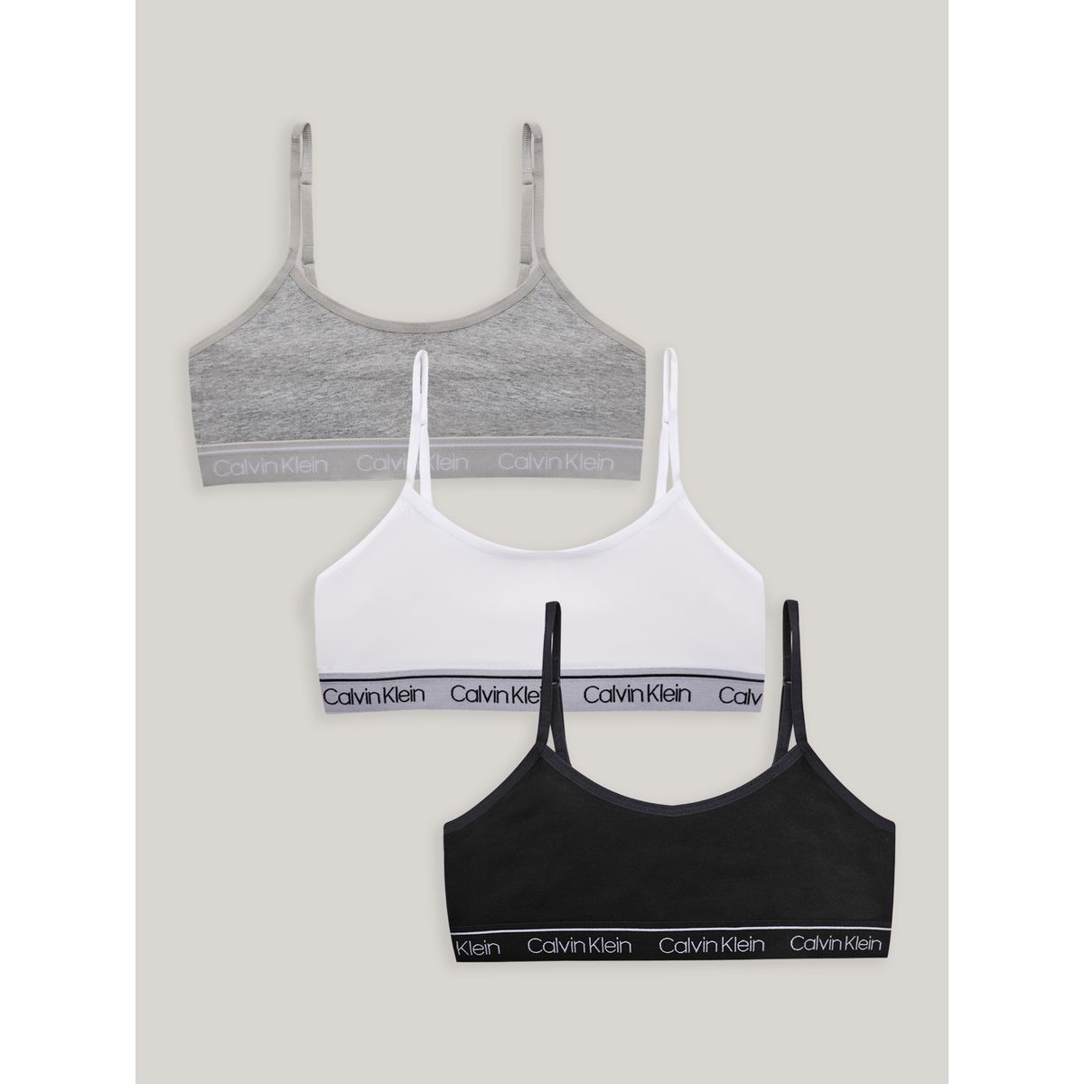 CALVIN KLEIN - Pack Bralettes Niña Pullover Multicolor Calvin Klein