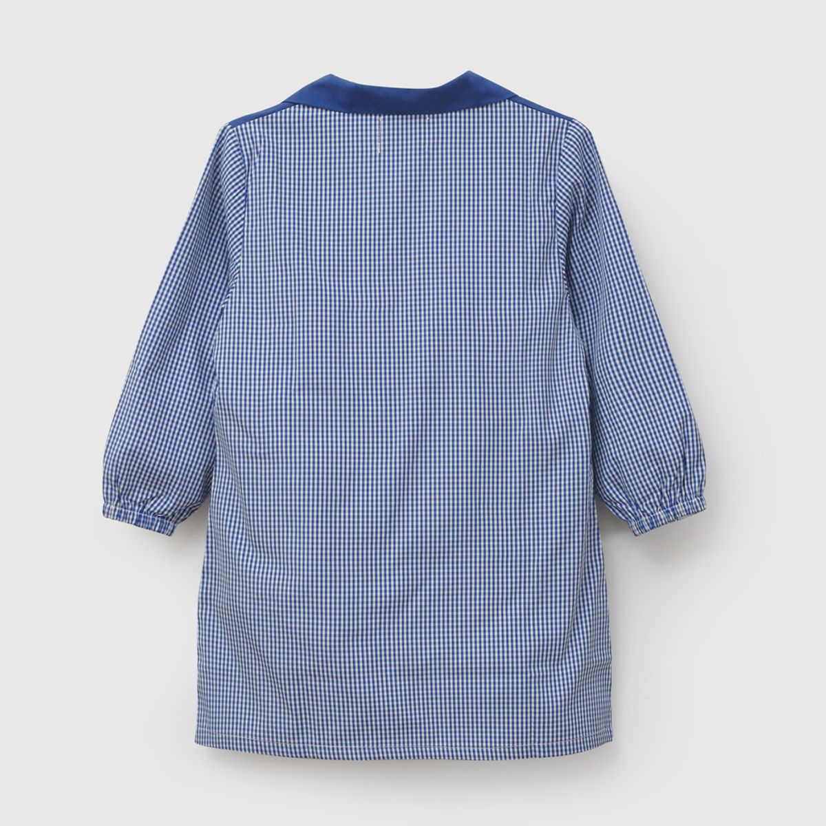 COLLOKY - Delantal Escolar de niño Azul con Botones y Costuras Resistentes